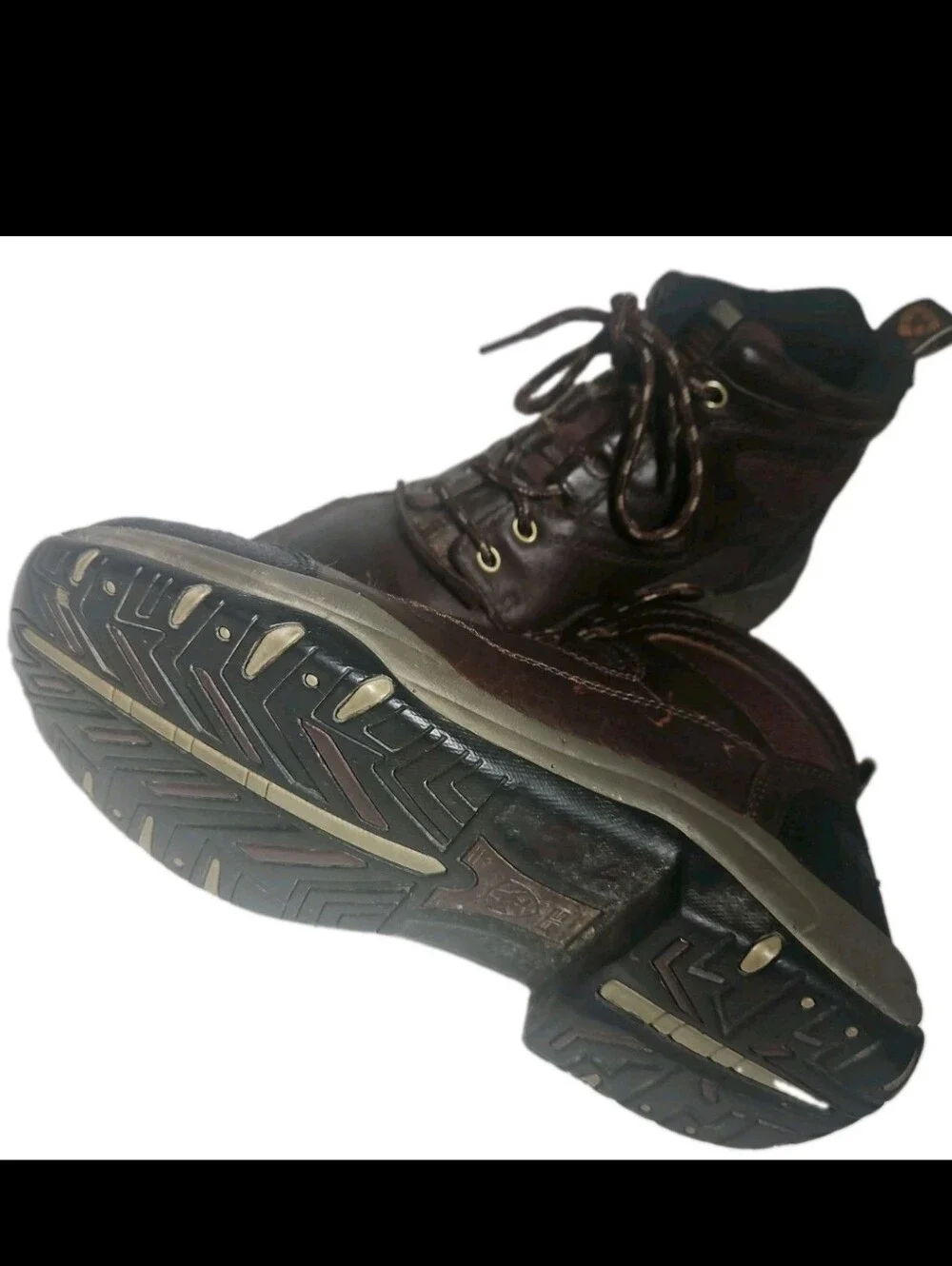 ARIAT Terrain Women Hike Boot Brn Leather ATS Sz8B Hike Trail Riding 10004138[8B